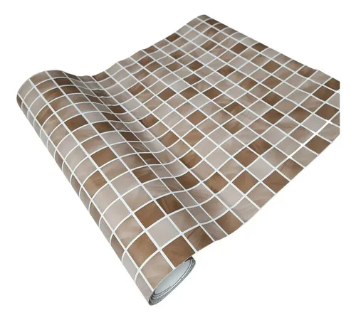 Rollo 50cm X 2mt Vinilo Texturizado Papel Adhesivo Muebles - Imagen 3