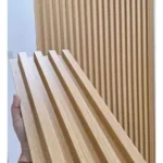 Panel Ripado Wpc Interior Madera Plástica Panel 3d Ranurado