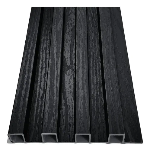 Panel Ripado Wpc Interior Madera Plástica Panel 3d Ranurado - Imagen 6