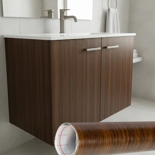Vinilo Autoadhesivo 60cm X 10m  Pvc Madera Adhesivo - Imagen 8