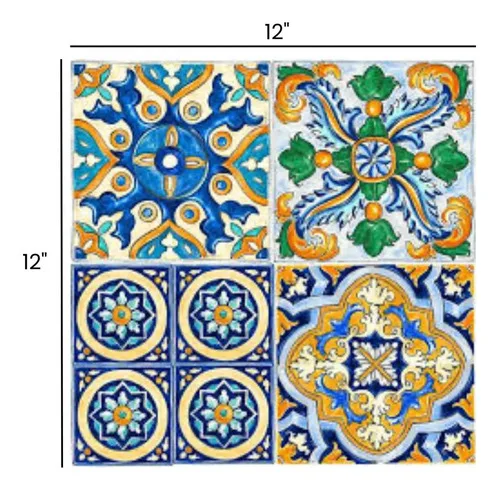 Baldosa Adhesiva Paq X 6 Unid 30*30cms Vinilo Vintage - Imagen 4