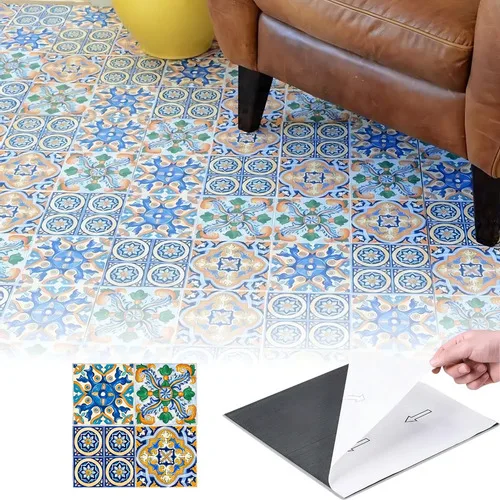 Baldosa Autoadhesiva Decorativa Diseño Mexicano Con-tact - Imagen 1