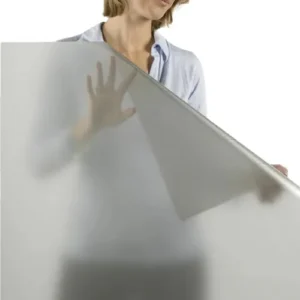 Vinilo Decorativo 60cm*10mt Vidrio Frosted Gris Privacidad
