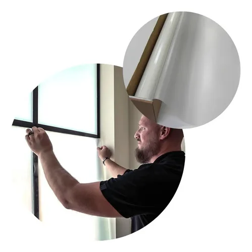 2mx120cm Vinilo Adhesivo Frosted Sandblasting Vidrio - Imagen 1