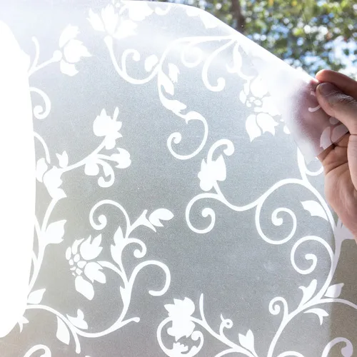 2mx120cm Vinilo Adhesivo Frosted Sandblasting Vidrio - Imagen 2