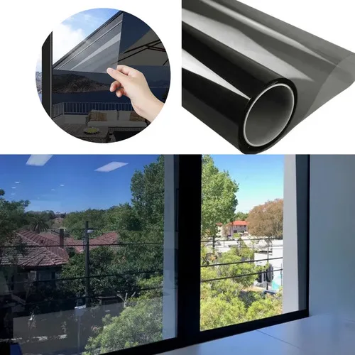 Polarizado Para Vidrio 5 Mt X 1 Mt Al 20% Vinilo Polarizado Polarizado Al 20 - Imagen 1