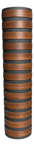 Wpc Adhesivo Rollo  60cm X 3 Mts Vinilo Wpc Rollo Espuma Café Oscuro - Imagen 1