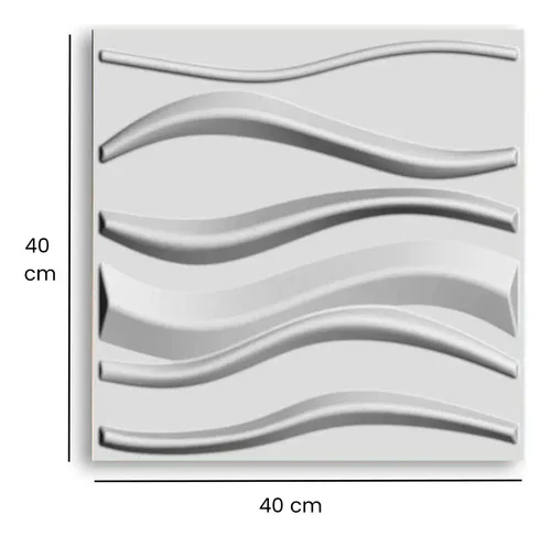 Paredes 3d Muros 3d Paneles 3d Pvc Sp052-40x40 - Imagen 2