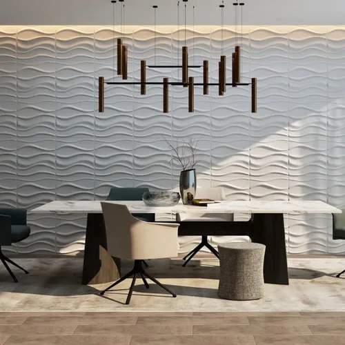 Paredes 3d Muros 3d Paneles 3d Pvc Sp052-40x40 - Imagen 4