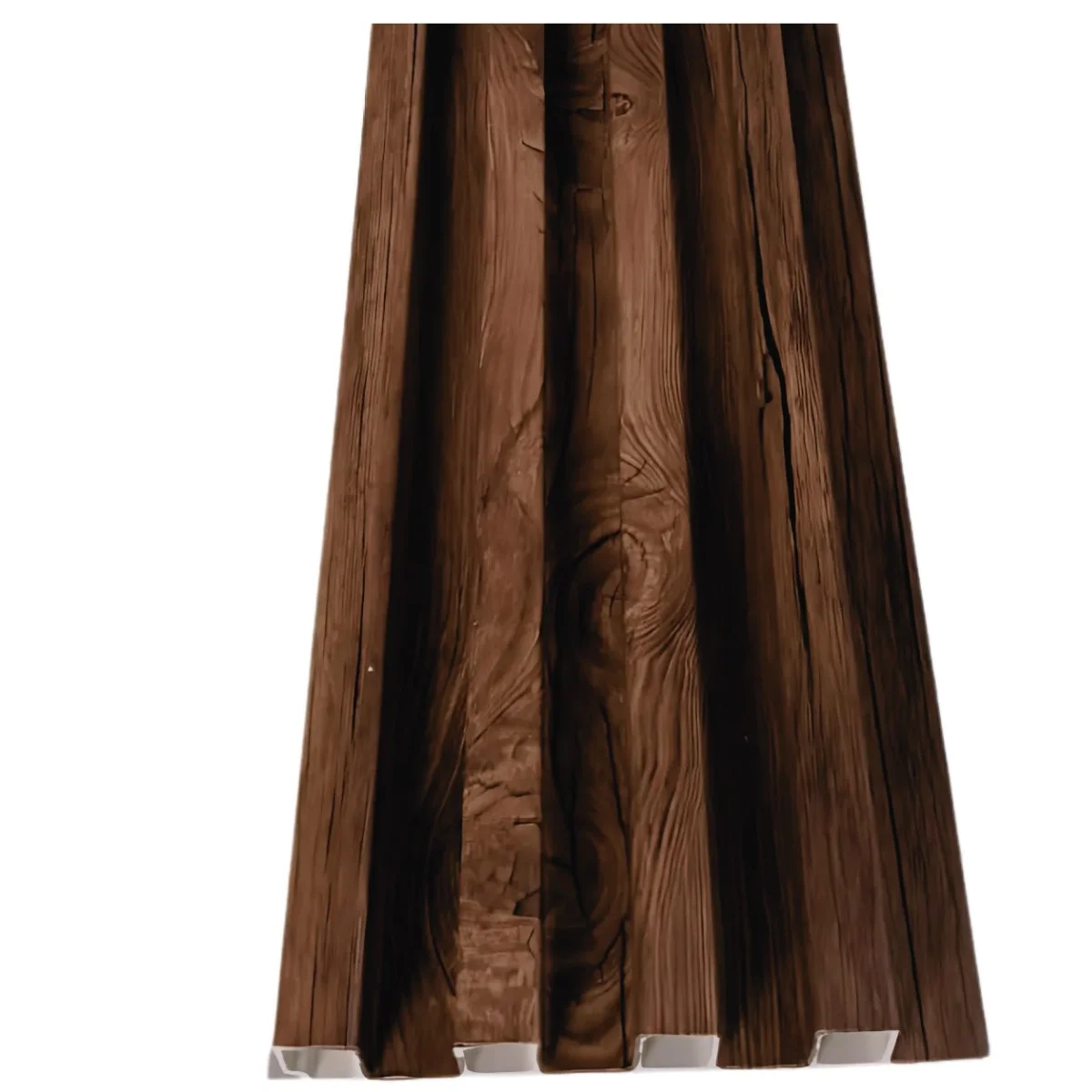 Panel Ripado Wpc Interior Madera Plástica Panel 3d Ranurado - Imagen 9