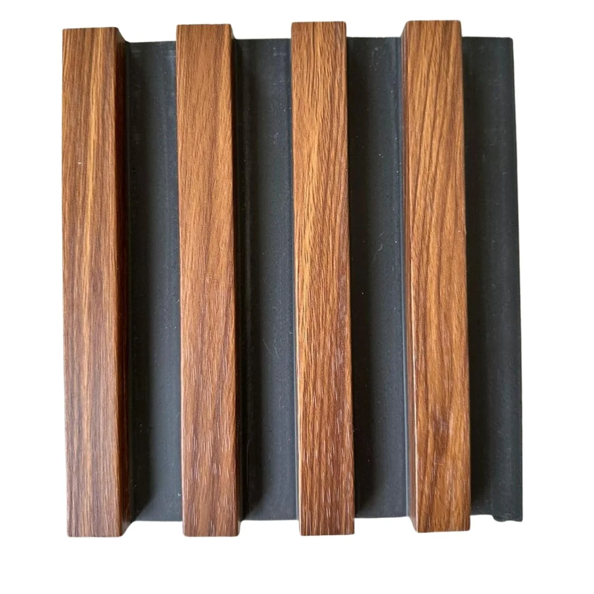 Panel Ripado Wpc Interior Madera Plástica Panel 3d Ranurado - Imagen 3