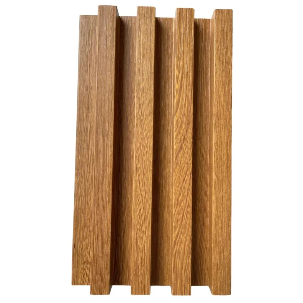 Panel Ripado Wpc Interior Madera Plástica Panel 3d Ranurado - Imagen 8