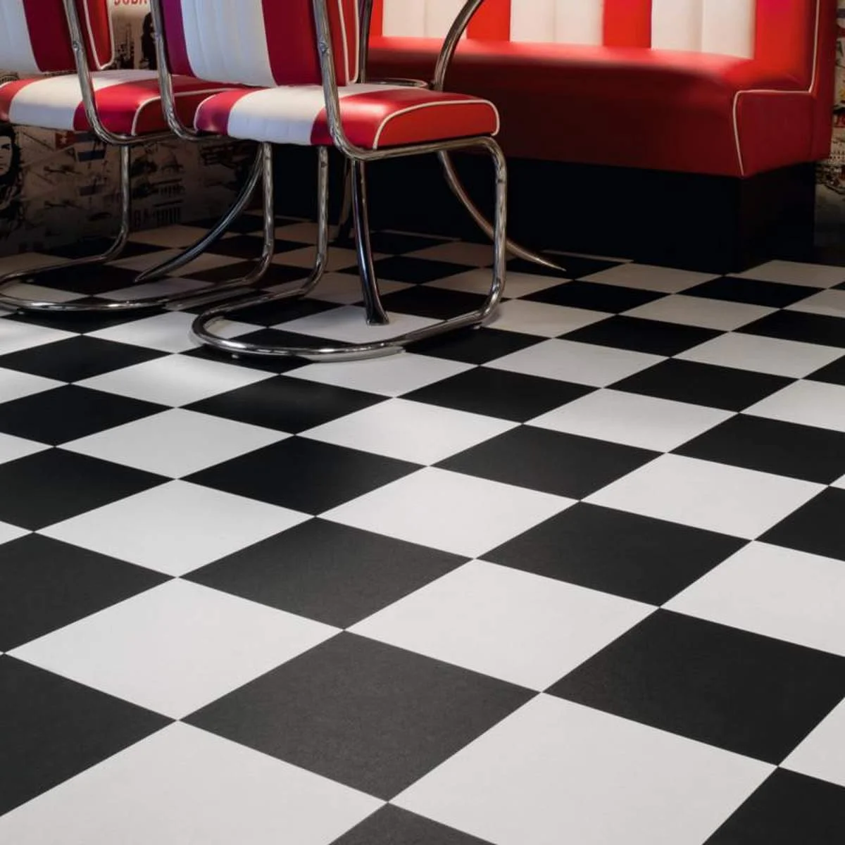 Piso Vinílico Tipo Baldosa | Rollo Tráfico Residencial - Imagen 6